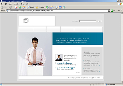 Website Template #7567