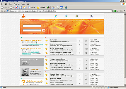 Website Template #7573