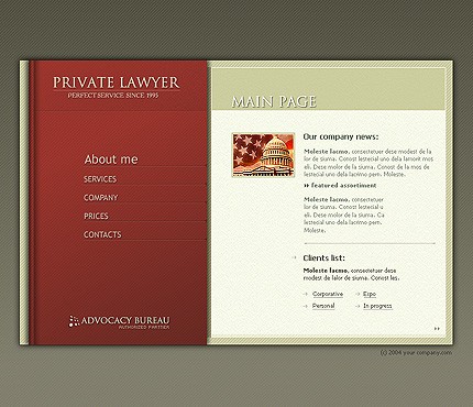 Website Template #7575
