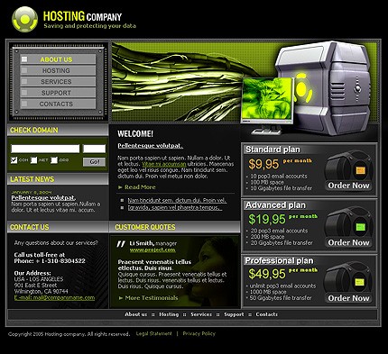 Website Template #7593