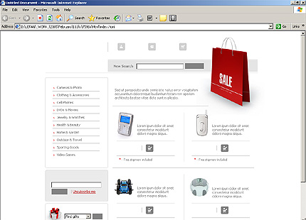 Website Template #7596