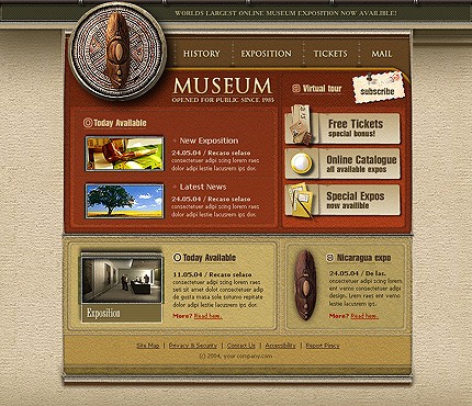 Website Template #7607