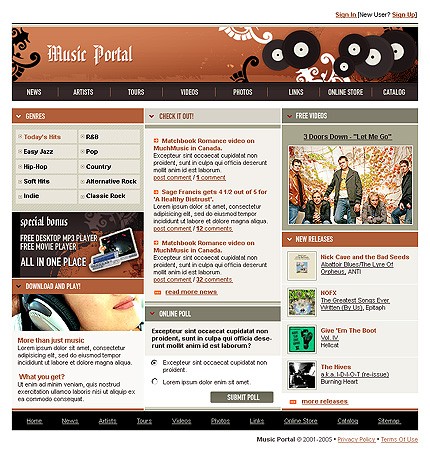 Website Template #7608