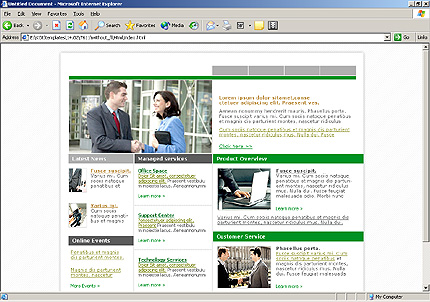 Website Template #7611