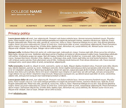 Website Template #7620