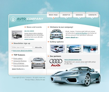 Website Template #7665