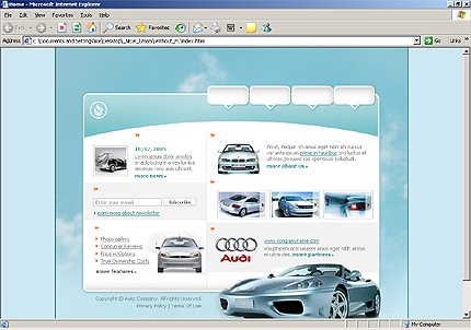 Website Template #7665