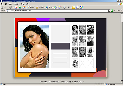 Website Template #7701