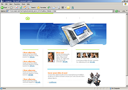 Website Template #7707