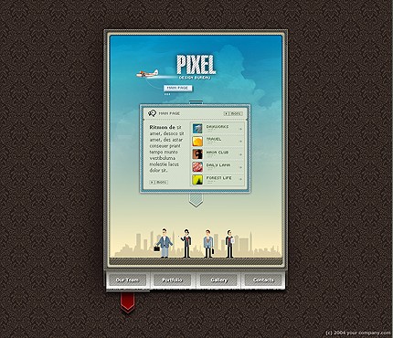 Website Template #7739