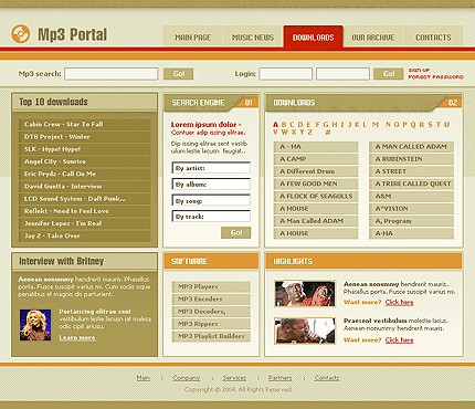 Website Template #7751
