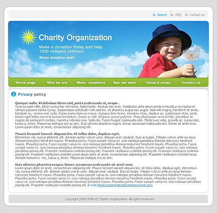 Website Template #7774