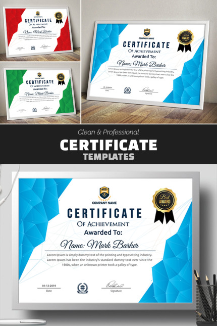 Certificate Templates