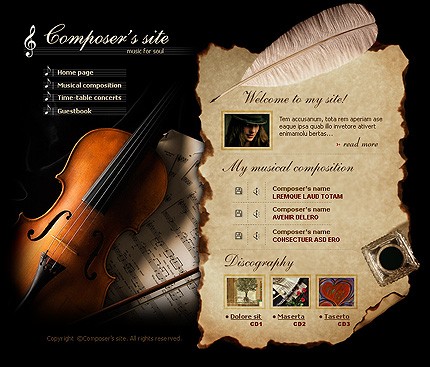 Website Template #7821