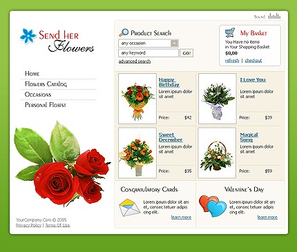 Website Template #7844