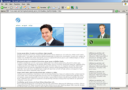 Website Template #7870