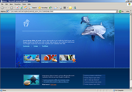 Website Template #7911