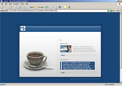 Website Template #7913