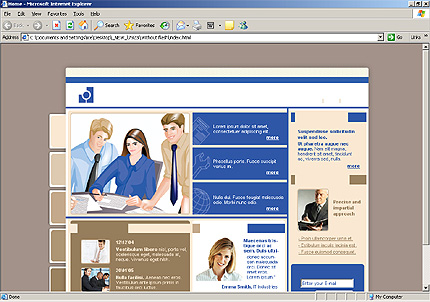 Website Template #7923