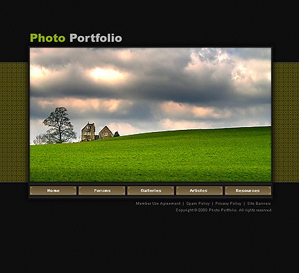 Website Template #7943