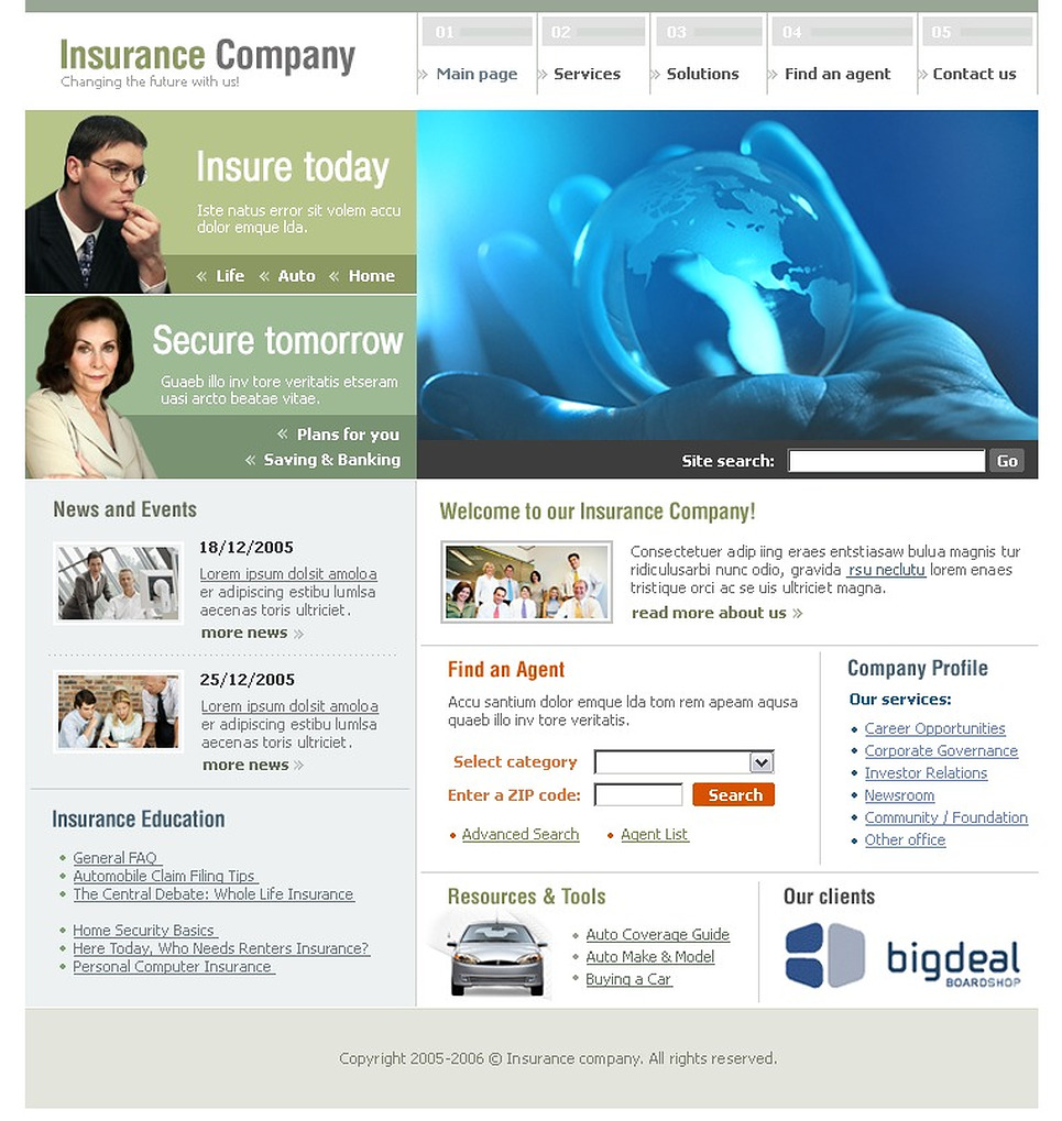 Insurance Website Template Web Design Templates Website Templates Download Insurance Website Insurance Website Templates