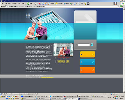 Website Template #860