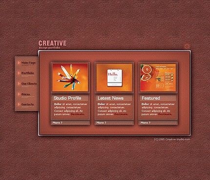 Website Template #8013