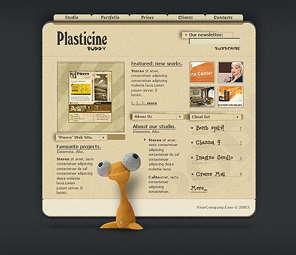 Website Template #8065