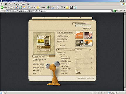 Website Template #8065