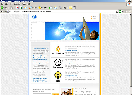 Website Template #8109