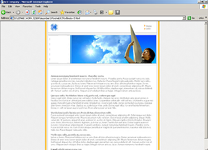 Website Template #8109