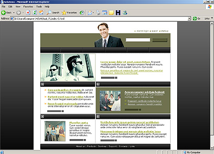 Website Template #8112