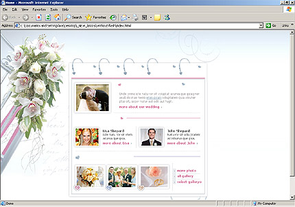 Website Template #8116