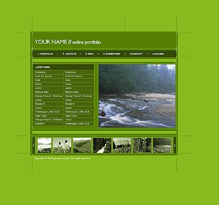 Website Template #8117