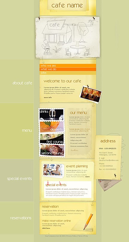 Website Template #8149