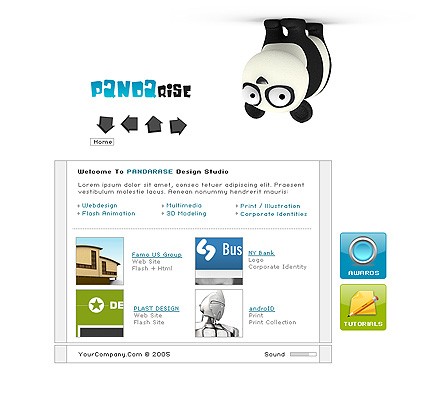 Website Template #8165