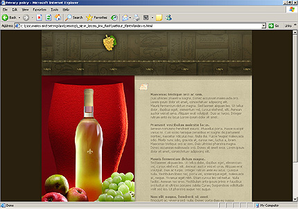 Website Template #8186