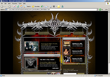 Website Template #8198