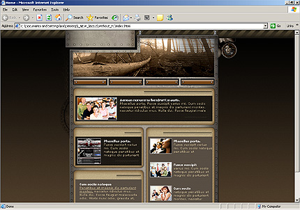 Website Template #8212