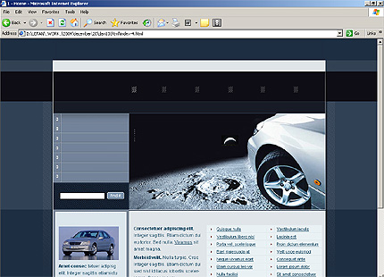Website Template #8221