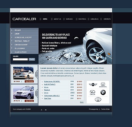 Website Template #8221