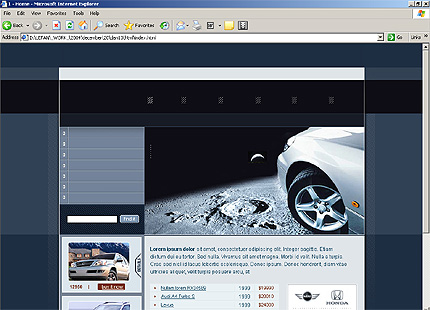 Website Template #8221