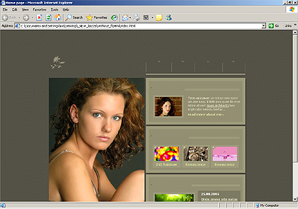 Website Template #8228
