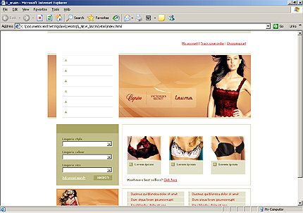 Website Template #8235