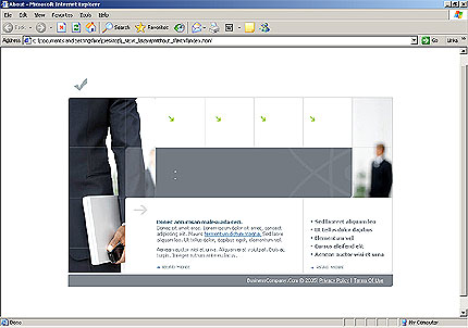 Website Template #8269