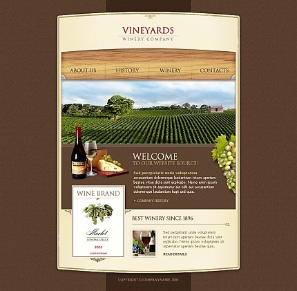 Website Template #8274