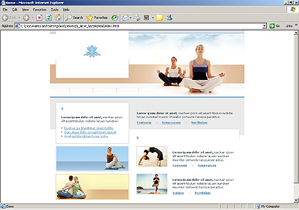 Website Template #8284