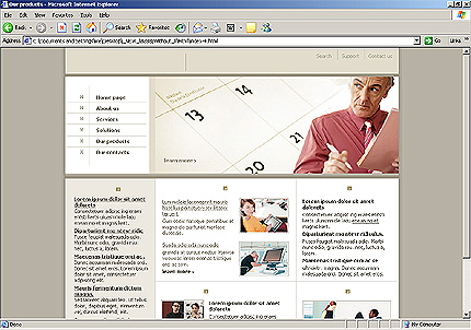 Website Template #8288