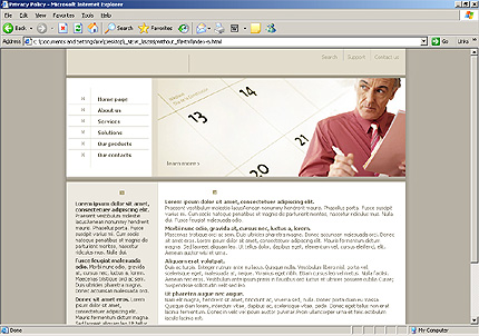 Website Template #8288