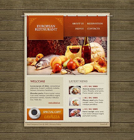 Website Template #8291